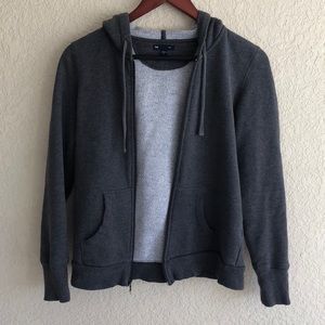 Gap Dark Gray Full Zip Jacket
